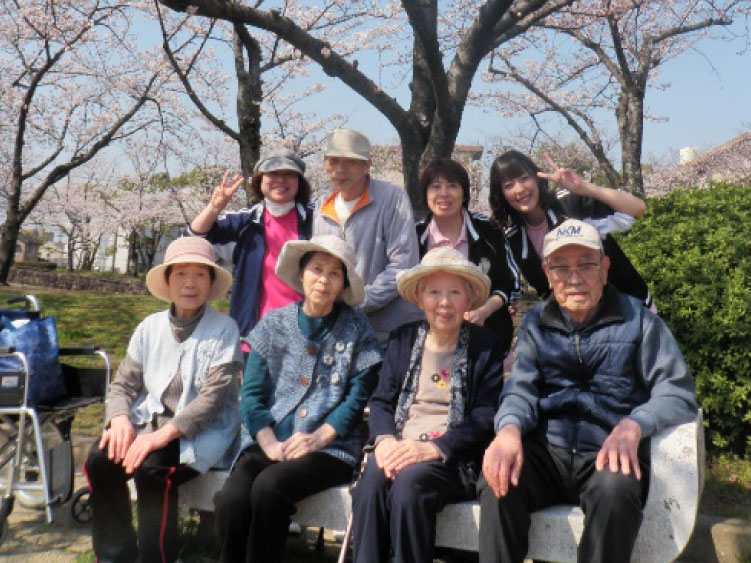 白いはと通信 お花見、行ってきました～♪　2018年3月  写真3