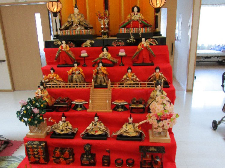 白いはと通信 ひな祭りに向けて☆ 2019年2月 写真1