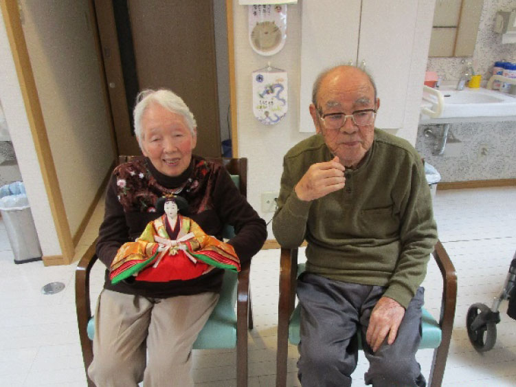 白いはと通信 ひな祭りに向けて☆ 2019年2月 写真2