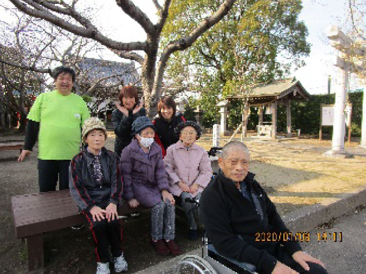 白いはと通信 2020年初詣! 2020年1月 写真2